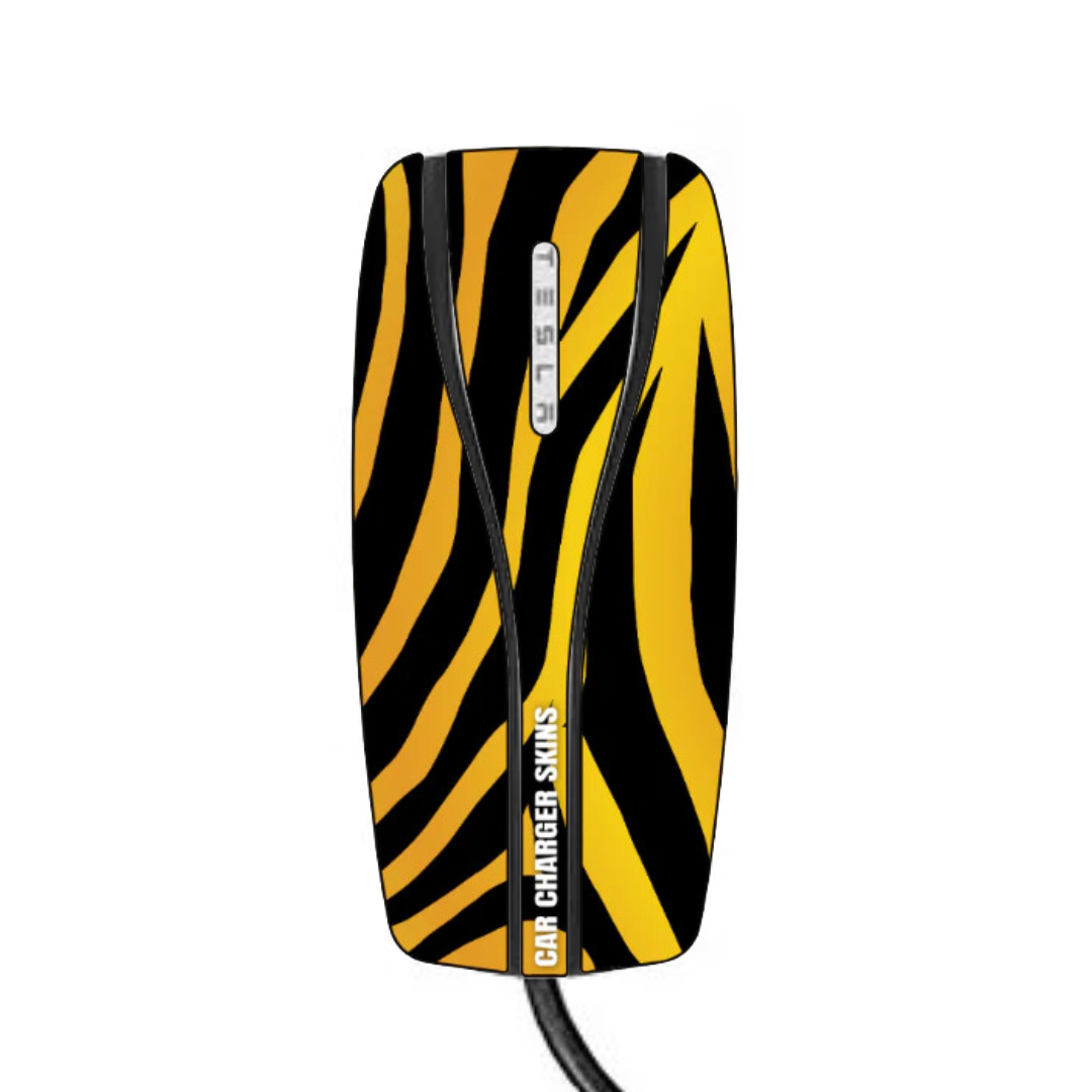 'YELLOW ZEBRA' Tesla Mobile Connector (Gen 2)