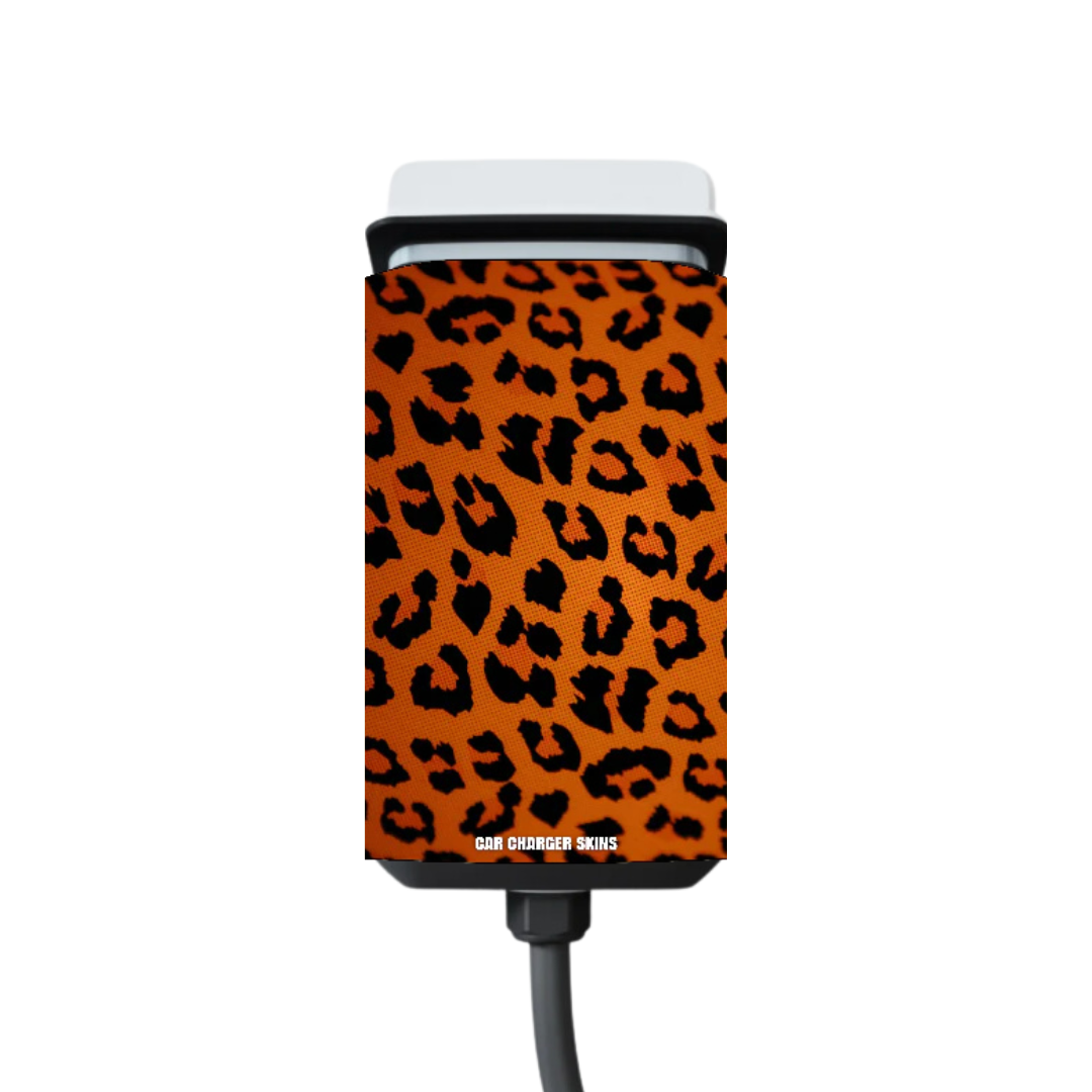 'ORANGE CHEETAH' Rivian Wall Charger