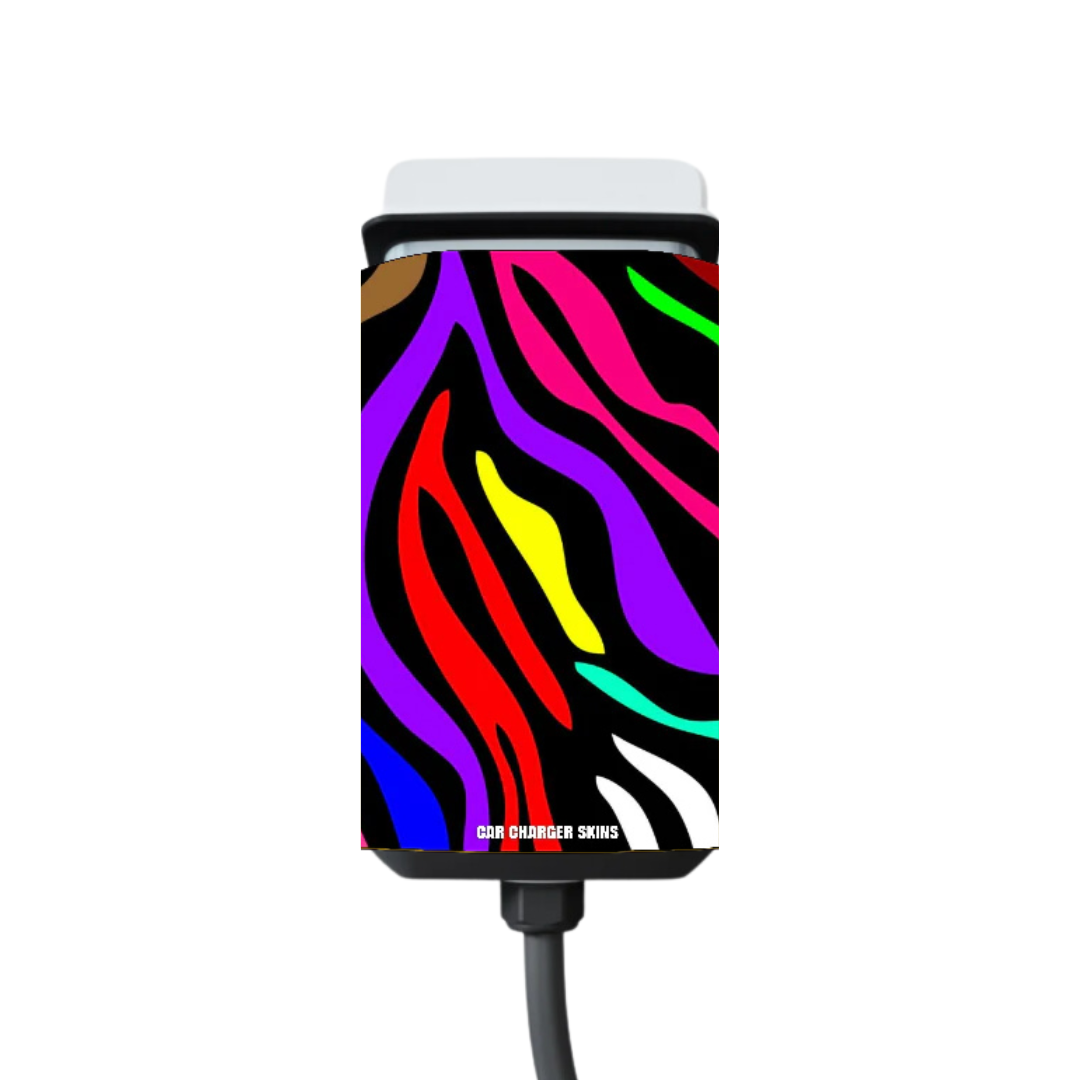 'RAINBOW ZEBRA' Rivian Wall Charger