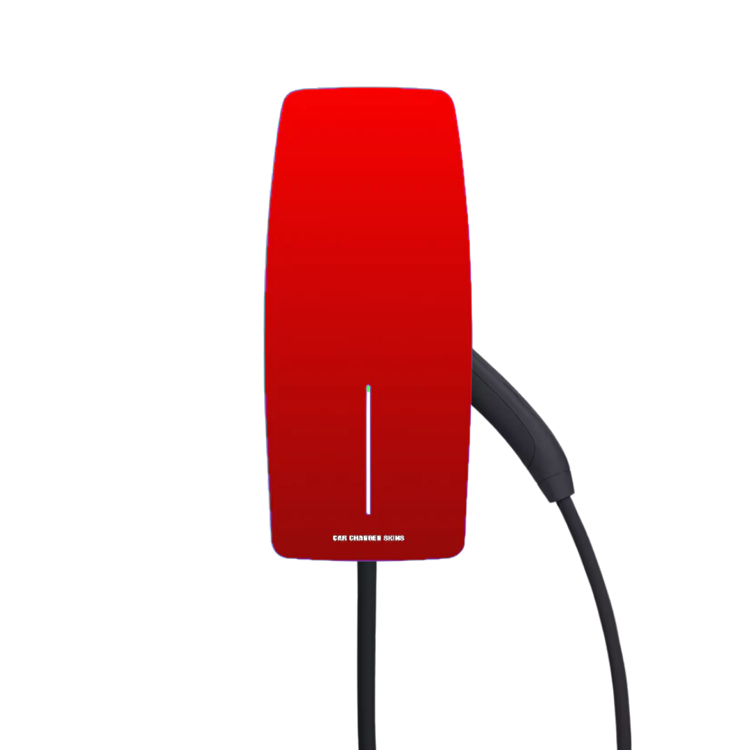 'RED' Tesla Wall Connector Skin (Gen 3)