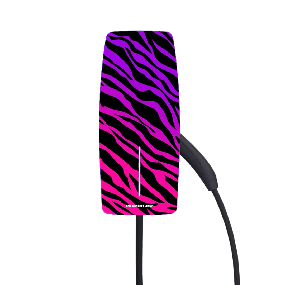 'PINK ZEBRA' Tesla Wall Connector Skin (Gen 3)