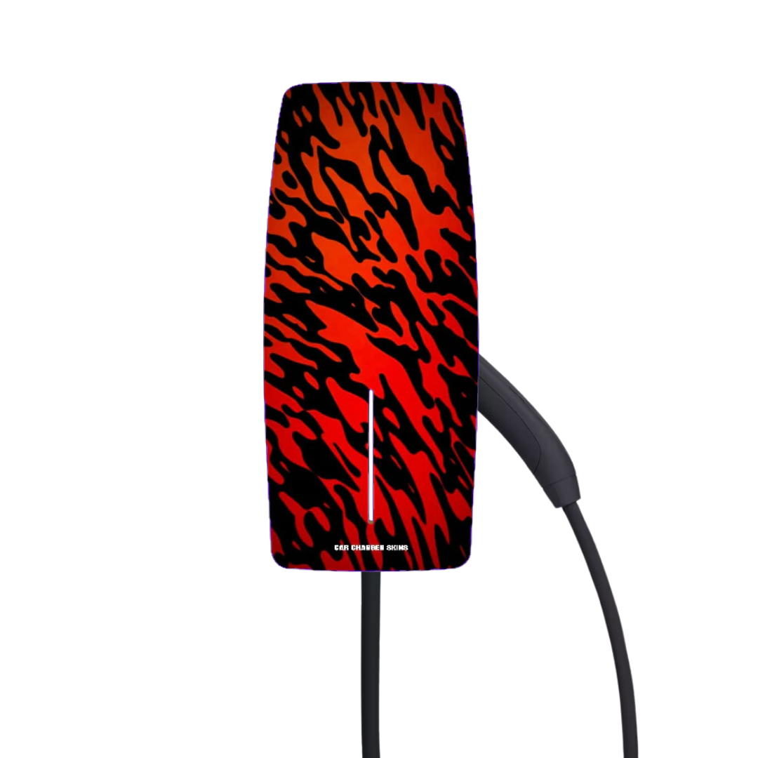 'RED TIGER' Tesla Wall Connector Skin (Gen 3)
