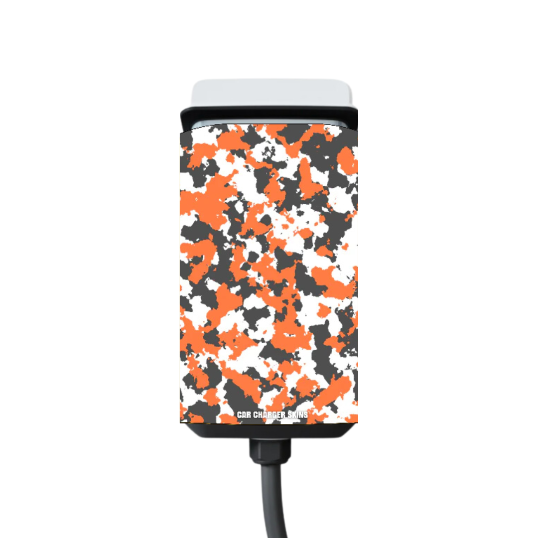 'ORANGE CAMO' Rivian Wall Charger