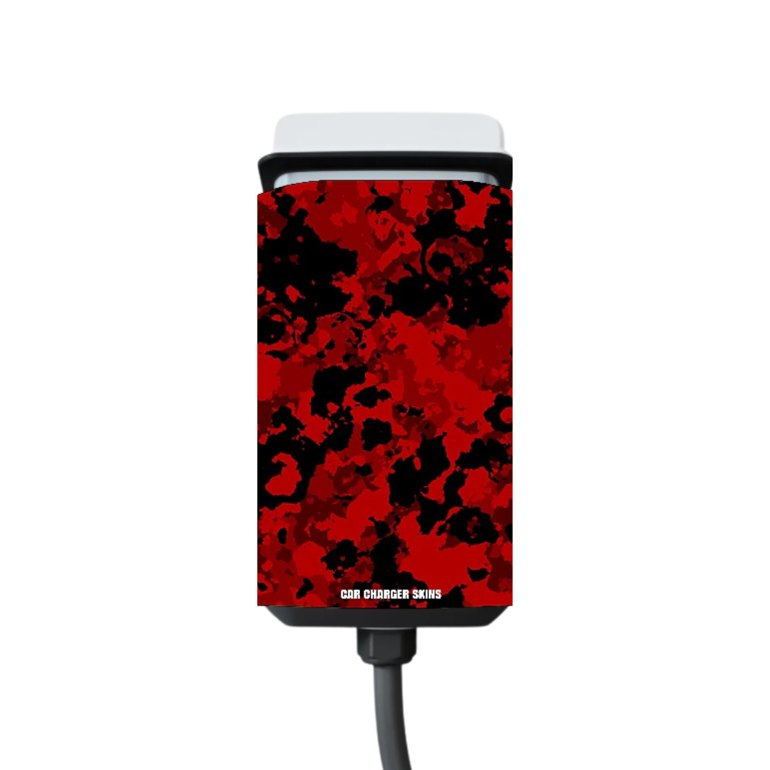 'RED CAMO' Rivian Wall Charger